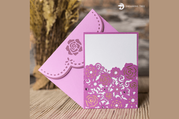 Amethyst Floral Card SVG Review