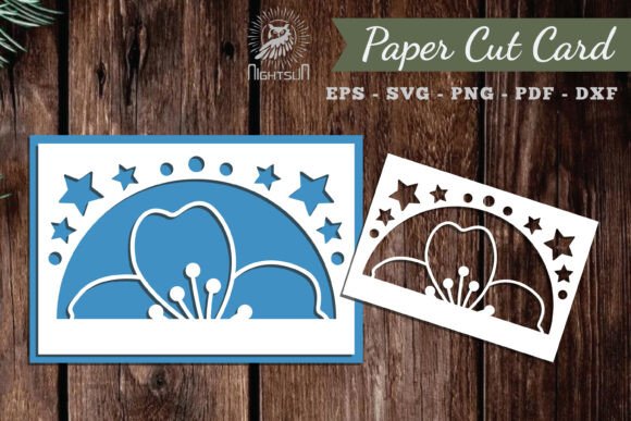 Flower Papercut Card SVG 3 Review