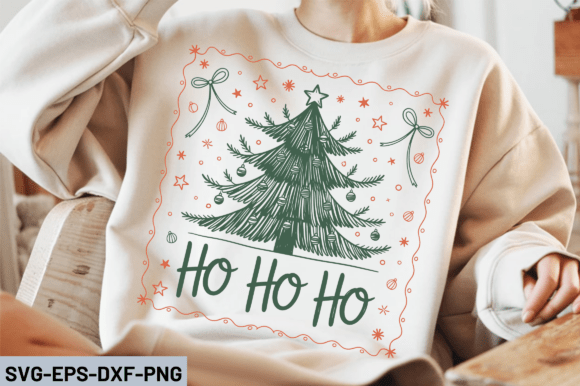 Ho Ho Ho SVG Design, Christmas SVG