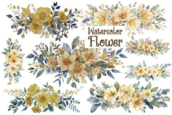 Yellow Watercolor Florals Review